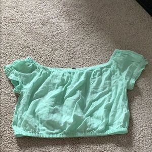 Aerie cropped of the shoulder top